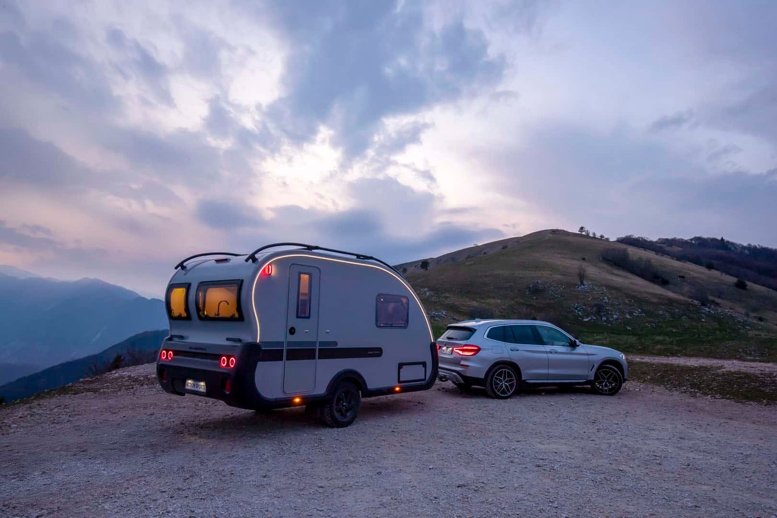 New Caravan holiday in the mountains with Caravans by Active Leisure